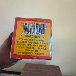$5 SALE - Vtg BBQ Matches