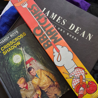 $5 SALE - Vtg The Hardy Boys - #32 The Crisscross Shadow [Hardcover]