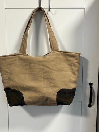 isd beige /pendelton wool plaid bag|57906