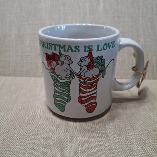 Vintage Russ "Christmas is Love" Mug MTS|124179