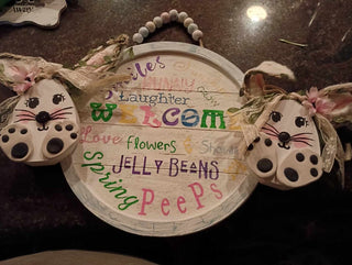 Jellybean Welcome sign rsv|59770