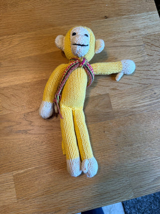 Hand Knit Monkey