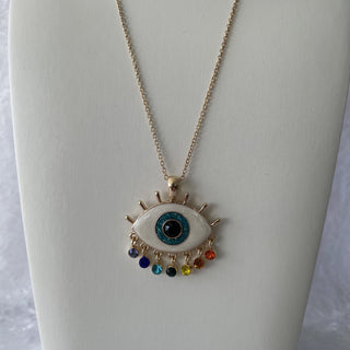 chain necklace w/ third eye pendant RSV