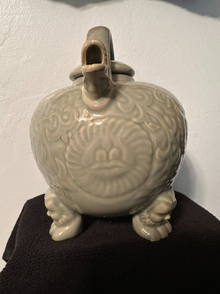Teapot Green Dragon Porcelain MTS|69295