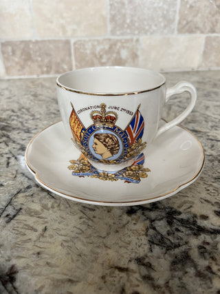 HM Queen Elizabeth ll Coronation Commemorative Tea Cup RCD|72010