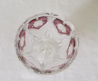 Vtg. candy dish, Hofbauer Bleikristall or Royal Shell-RSV|75934