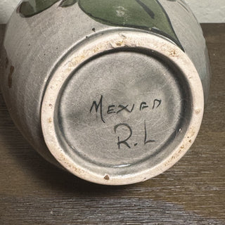 Mexican Hand Painted Pottery Pitcher MTS|80810