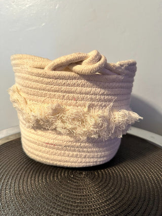 Basket Cotton Rag Rope, Round MTS