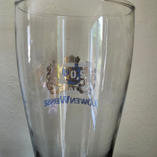 NEW - Vtg LowenWeisse 0.5L Beer Glass
