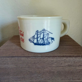 Vtg Old Spice Ship 1786 Shaving Mug