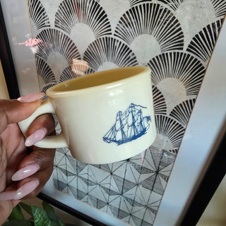 Vtg Old Spice Ship 1786 Shaving Mug