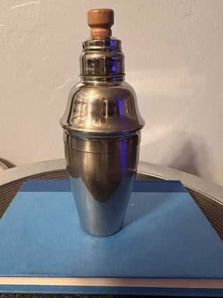 Cocktail Shaker 18-8 Wood Cap MTS