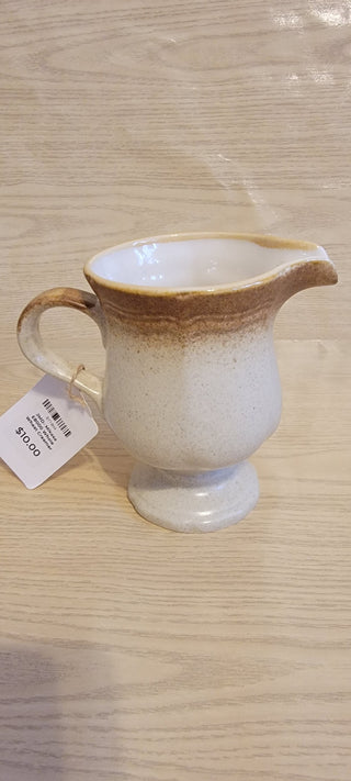JMD- Mikasa "Whole Wheat" Creamer Pitcher- RSV|86357