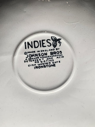Cup/saucer Indies Blue/ White Johnson Brothers RSV|63299