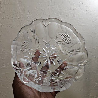 Hofbauer "The Byrdes Collection" crystal glass bowl (BRI) - MTS|133028