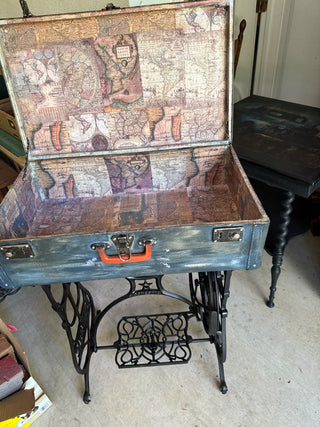 Wrought Iron Sewing Machine Base RCD