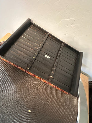 Zebra Bamboo Tray MTS