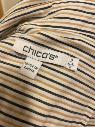 CHICO’s Long Sleeve Blouse, size 2-RSV