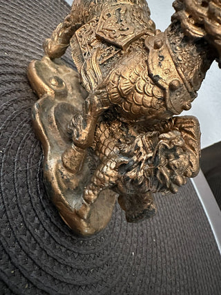 Dragon Dancing Lion Figure Armor Paw on Little MTS|91243