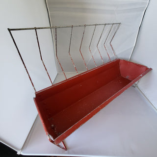 Vintage Red Chicken Feeder RSV|105442