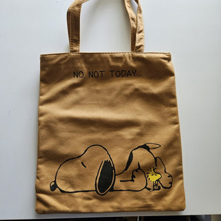 Peanuts - No, Not Today Yellow Tote Bag (BRI) - MTS|105177