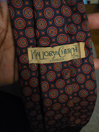 NEW - Vtg Mallory & Church Necktie