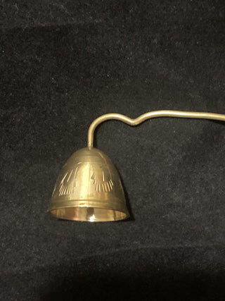 Vintage Brass candle snuffer rcd|101584