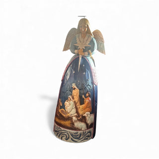 Jim Shore Christmas Angel Nativity Scene Heartwood Creek #62 VV MTS|135526