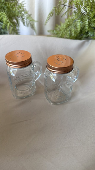 S&P Copper Mason Jar Set 2 (LZD - RSV)|81328
