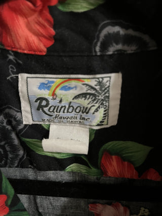 Men's Small Vintage Rainbow Hawaii Inc. Brand Hawaiian Shirt RCD|158833