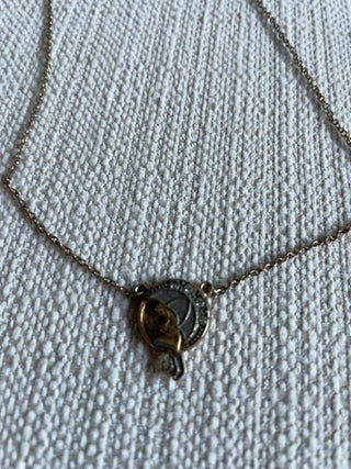 Vintage Morton salt girl two tone “1928”