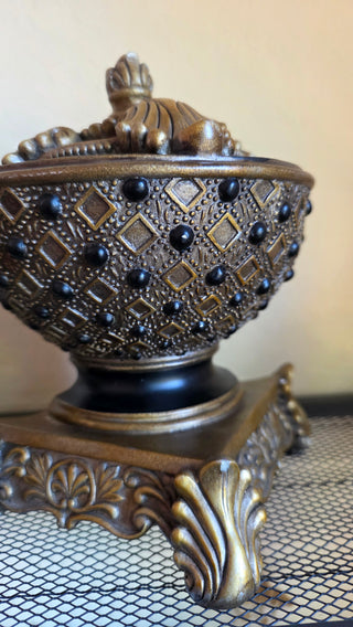 NEW - Ornate Resin Bookends - Set of 2
