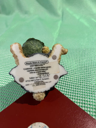 Boyd Bears Style #36714 Cabbage King Figurine RSV