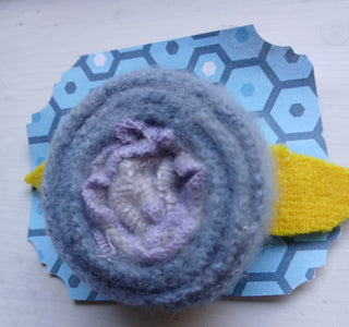 Felted Wool Roe Pin 3