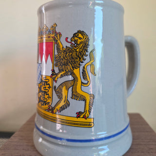 NEW - Vtg Bavarian Coat of Arms Beer Stein