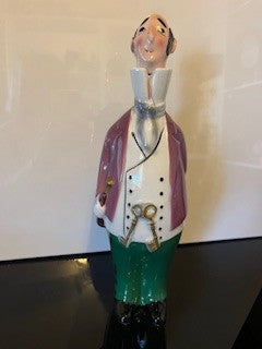 #1825 Swank Wine Decanter AS IS RSV|54522