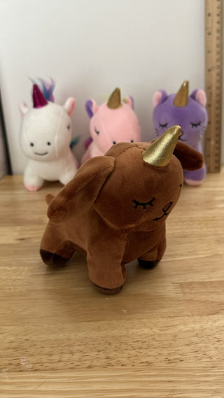 RSV PIXIECRUSH 5” Brown Dogicorn Plush|84751