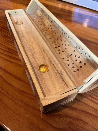 Wooden Incense Burning/Storage Box~MTS|113692