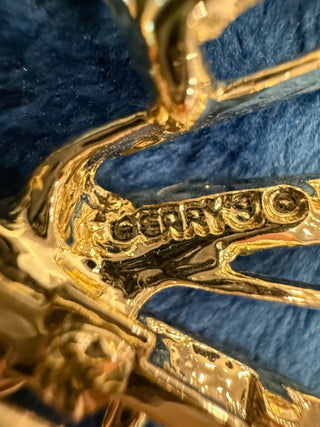 VTS GERRY'S Christmas Bells Goldtone Pin Brooch Christmas Holiday Jewelry|140247