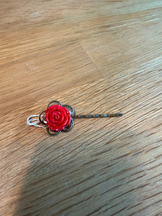 Flower Bead Hair Pin