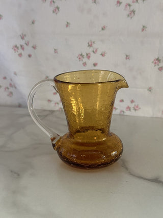 Amber Crackle MCM Mini Pitcher - RSV|107754