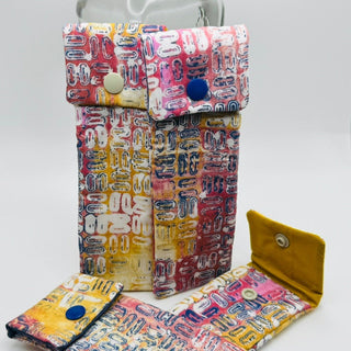 Epi Pen Pouch / Eyewear pouch - Grapefruit sunset - RCD