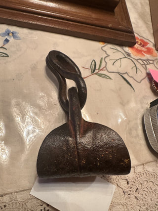 Antique Vintage tree harness hook black primitive farmhouse #47 VV MTS|143930