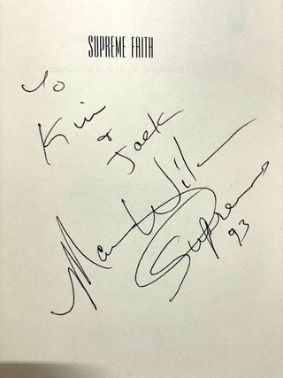 Supreme Faith (Inscribed, signed by Mary Wilson) MTS