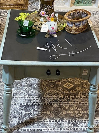 Chalk Board End Table 26" by 22" and 21" high RCD|54460