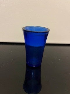 #2728 Cobalt Blue Glass Toothpick Holder RSV|109578