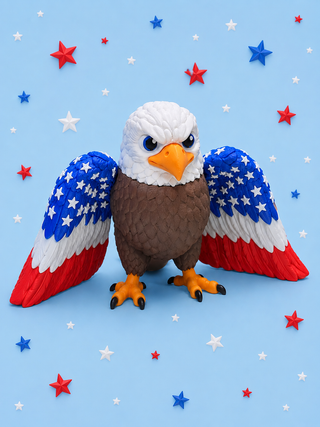 USA Eagle Statue