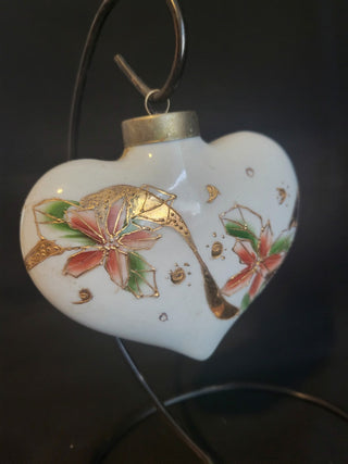 Vintage Heart Shaped Valentine Ornament RCD