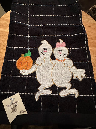Ghost Couple Towel. #SM. RCD|115234