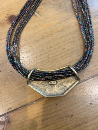 Chico’s Enameled Statement Necklace